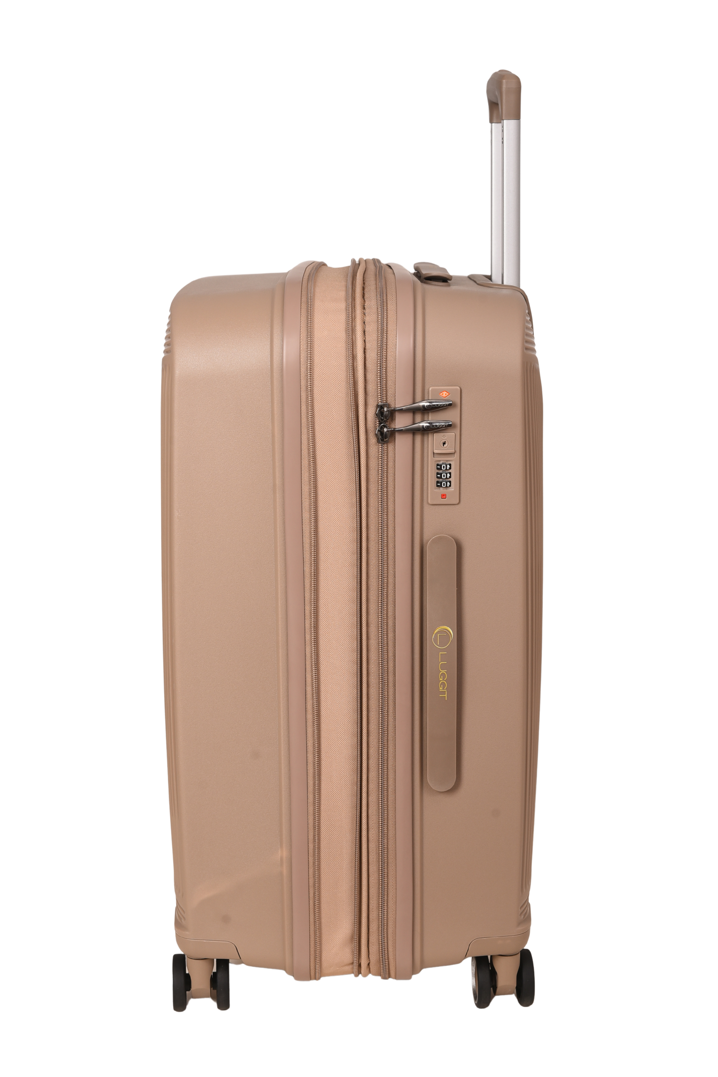 LUGGIT -Nagoya Double zipper & Expandable  Design Trolley bag Khaki