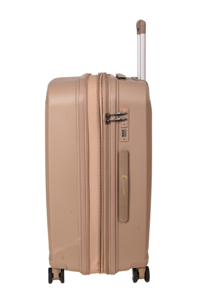 LUGGIT -Nagoya Double zipper & Expandable  Design Trolley bag Khaki