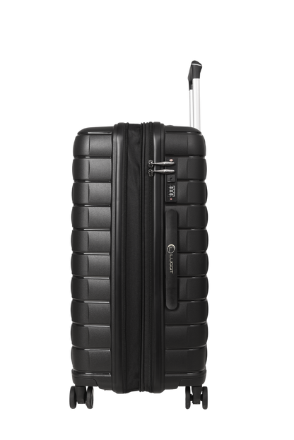 LUGGIT Kyoto  Luggage Set of 3 , Double zipper & Expandable  Design cabin ,Medium,Large