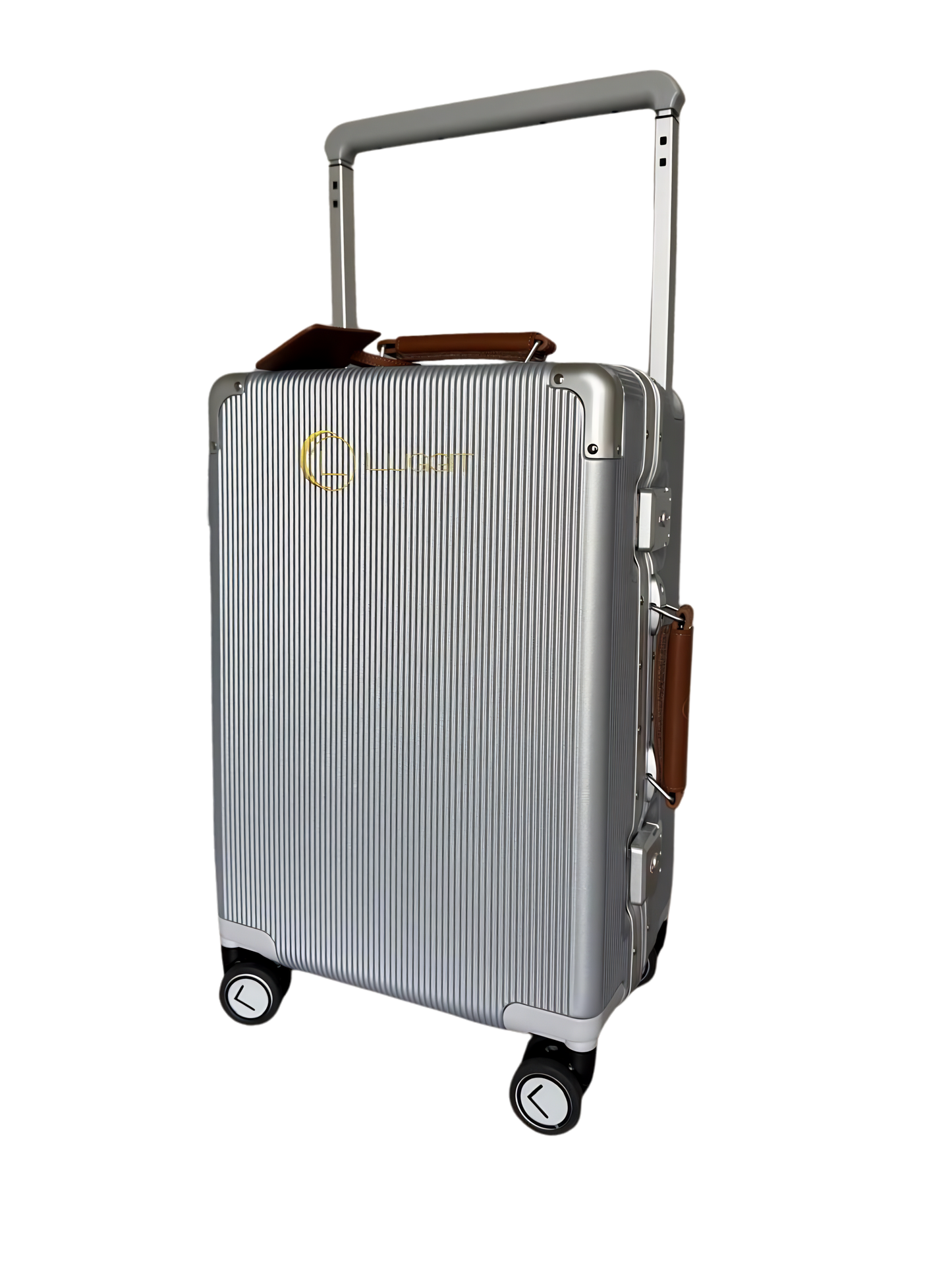 LUGGIT - Luxury - Silver-20"+ 24" set of 2-Pc
