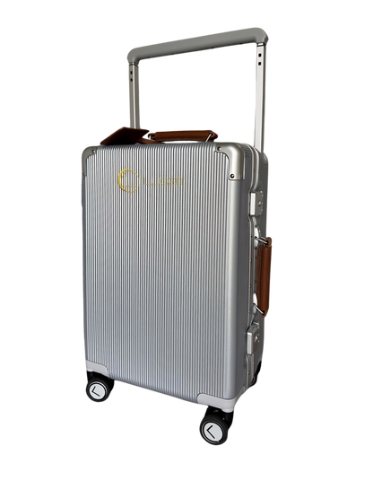 LUGGIT - Luxury - Silver-20"+ 24" set of 2-Pc