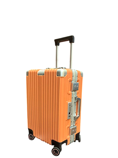 LUGGIT Smart "Pro MAX" Finger Print Unlock - With Triple Protection Cabin/Check-in Trolley Bag