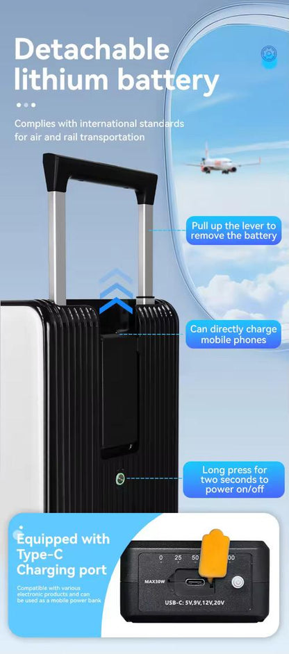 LUGGIT Smart Electric Trolley Cabin Luggage