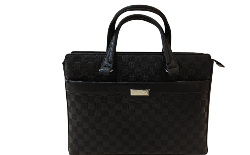 LUGGIT - Signature Shield - ADVANCE FINGER PRINT LOCK Vegan LEATHER MULTI STYLE AND MULTI PURPOSE BAG