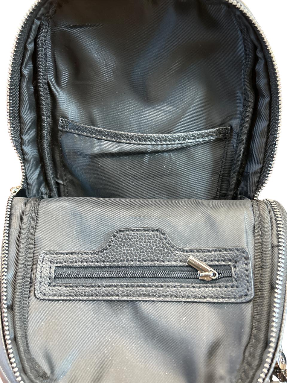 Traveler's Shield by LUGGIT: Advanced finger print Sling Bag
