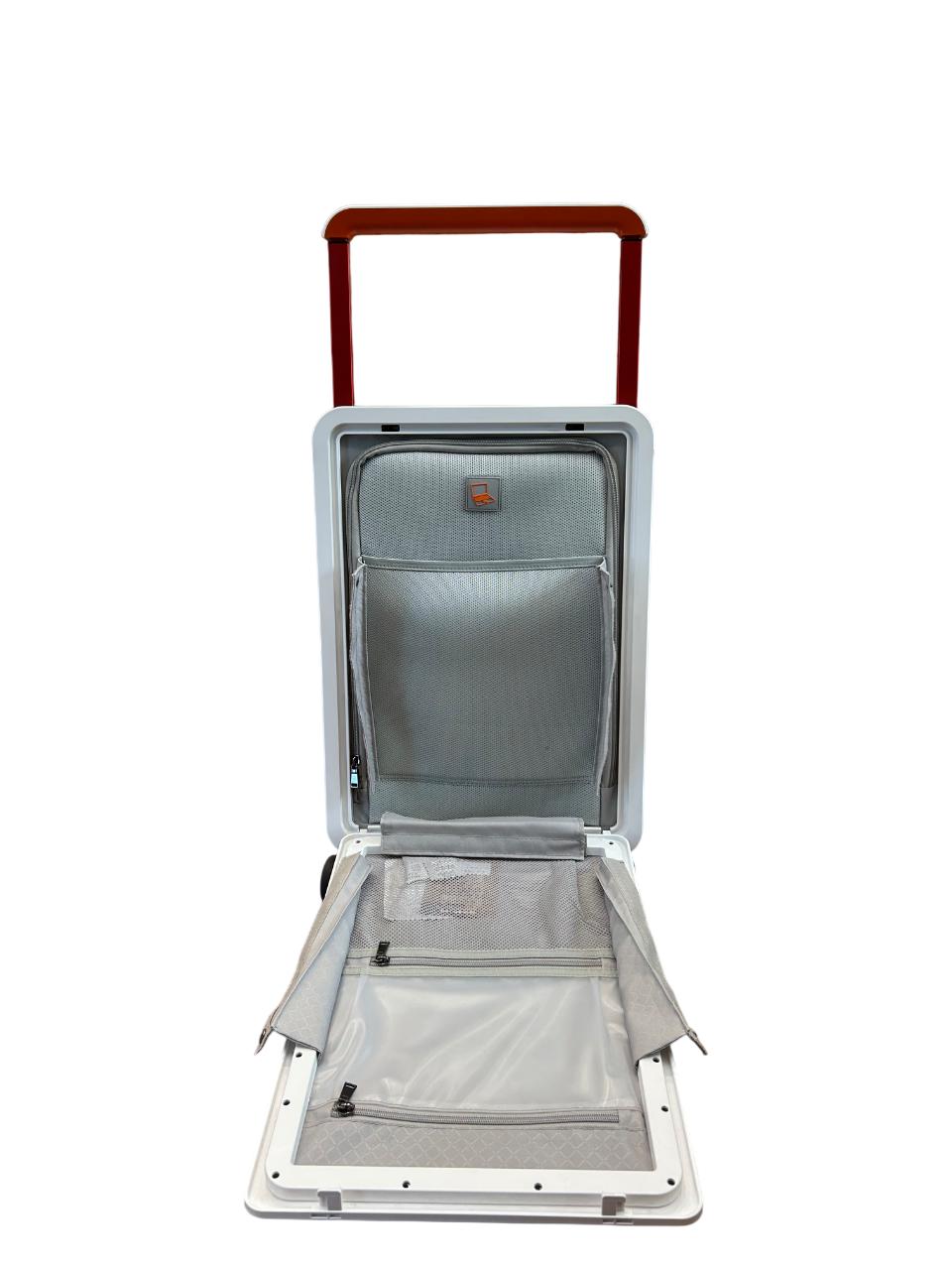 LUGGIT - Premium Executive-White -20" Cabin Trolley bag
