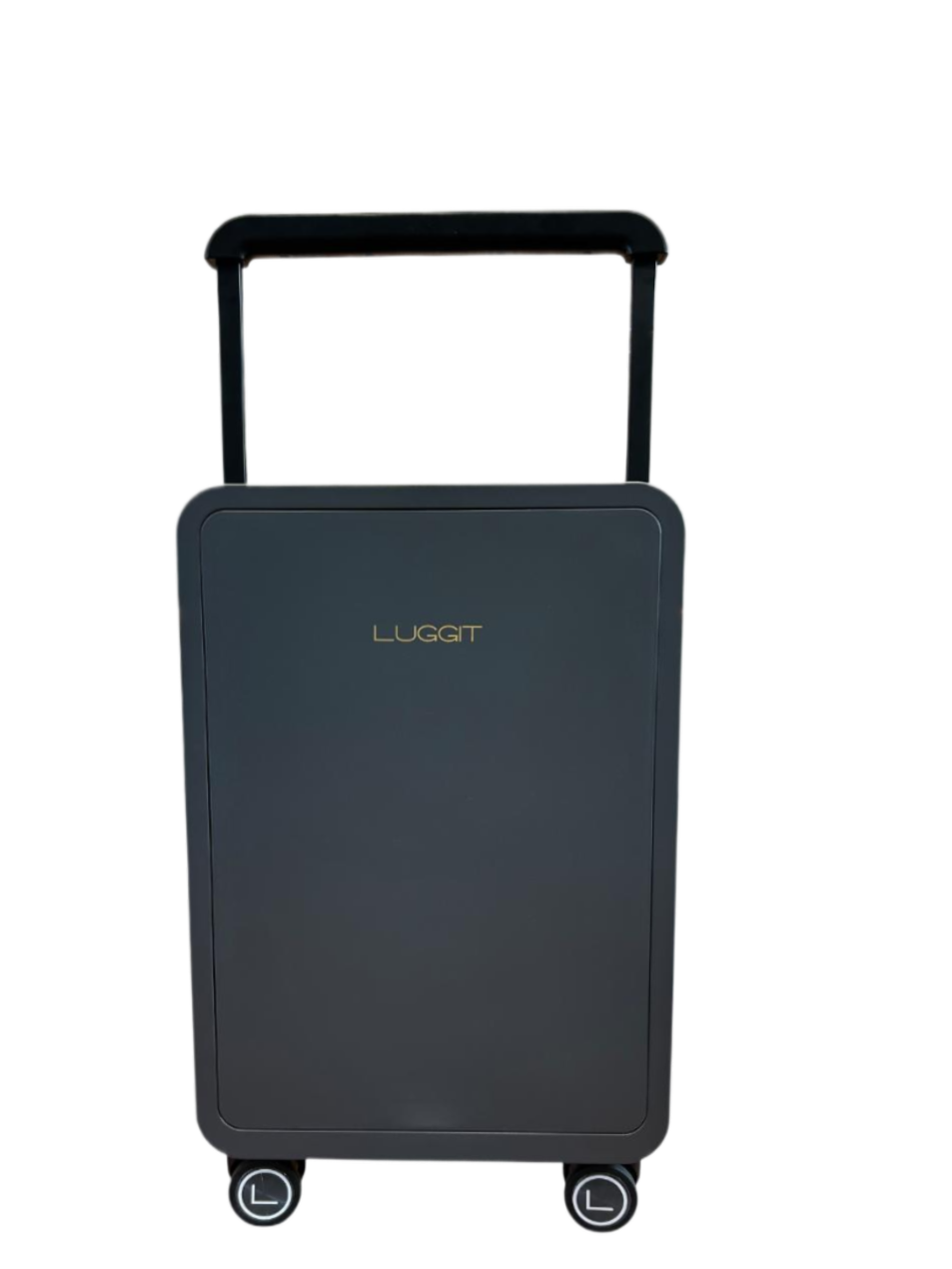 LUGGIT Premium Executive Front open trolley bag, Polycarbonate ,Grey