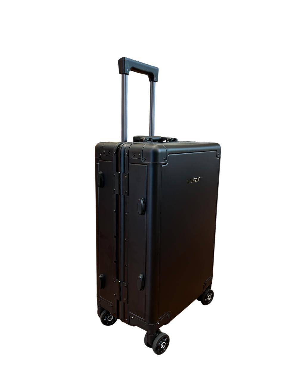 LUGGIT - Earth Circle Full  Aluminium  Body Cabin Trolley Bag