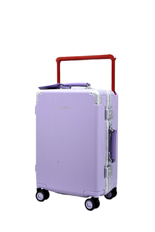 LUGGIT - Luxury 20" Cabin Travel Bag Purple
