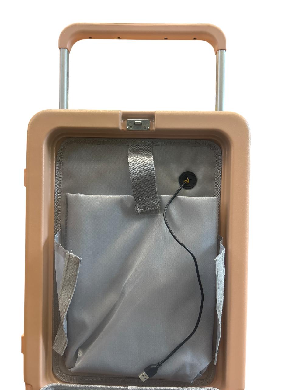 LUGGIT SFO -Cabin Trolley Bag , Front Opening