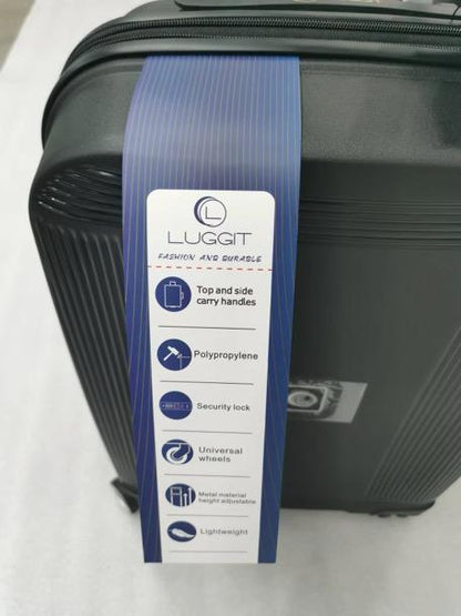 LUGGIT -Nagoya – 3-Piece Premium Trolley Luggage Set | Double zipper & Expandable  Design | (Coming soon)