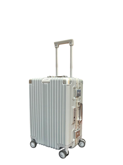 LUGGIT Smart "Pro MAX" Finger Print Unlock - With Triple Protection Cabin/Check-in Trolley Bag