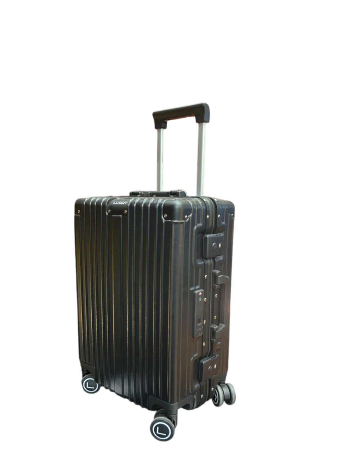 LUGGIT Smart "Pro MAX" Finger Print Unlock - With Triple Protection Cabin/Check-in Trolley Bag