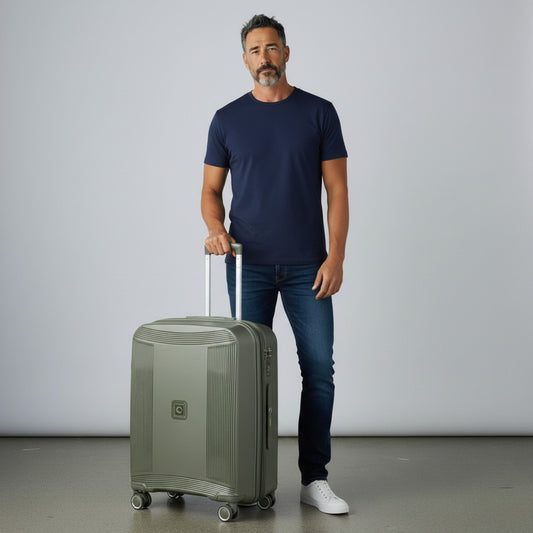luggit expandable carry on suitcase
