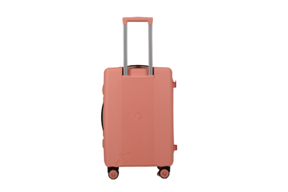 LUGGIT Osaka – 3-Piece Premium Trolley Luggage Set | Zipperless Design | TSA Lock  -Apricot