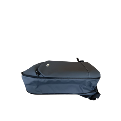 Black suitcase on a white background