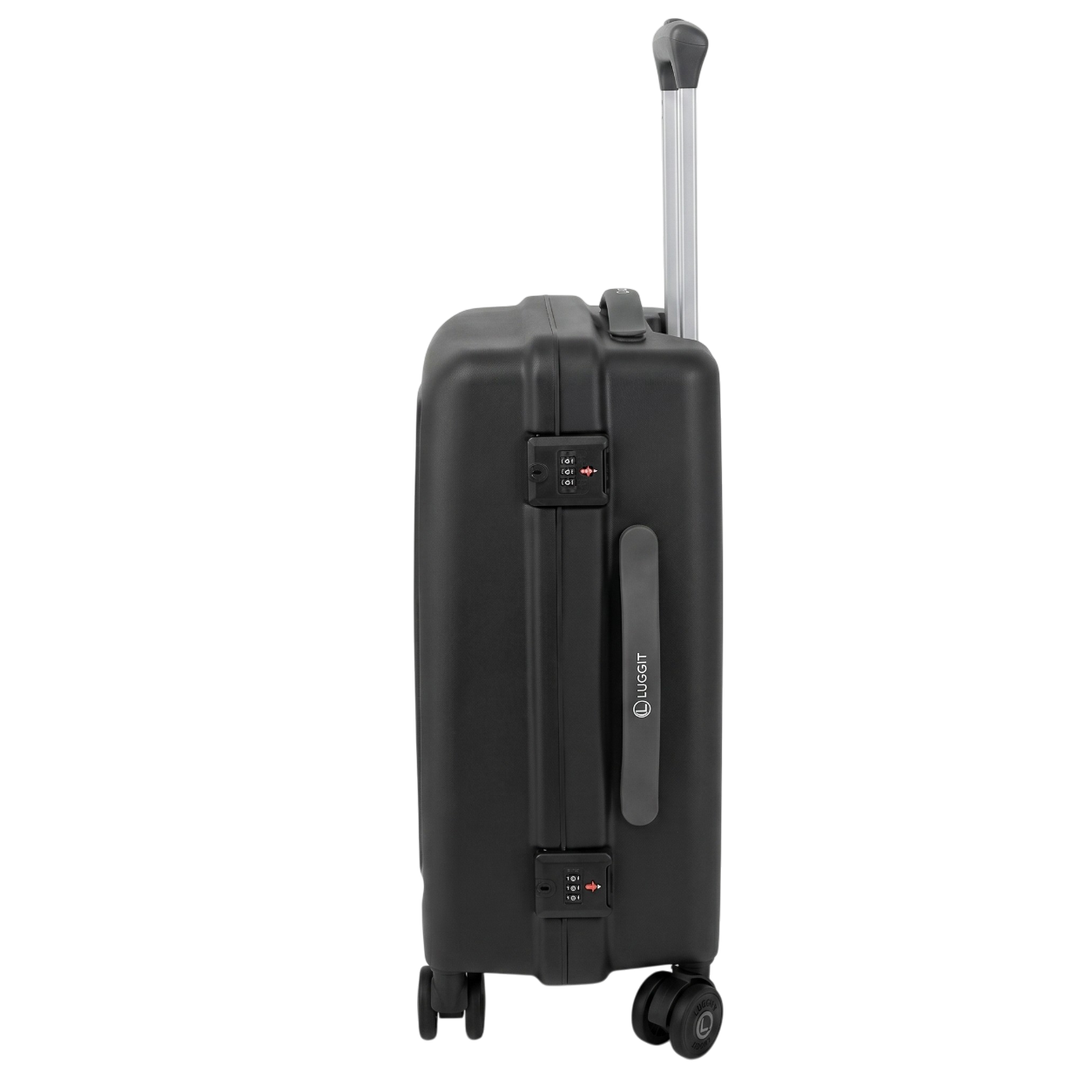 LUGGIT Tokyo – 3-Piece Premium Trolley Luggage Set | Zipperless Design | TSA Lock -Black