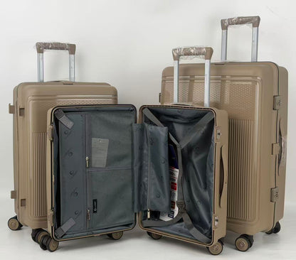 LUGGIT Osaka – 3-Piece Premium Trolley Luggage Set | Zipperless Design | TSA Lock(Coming soon)