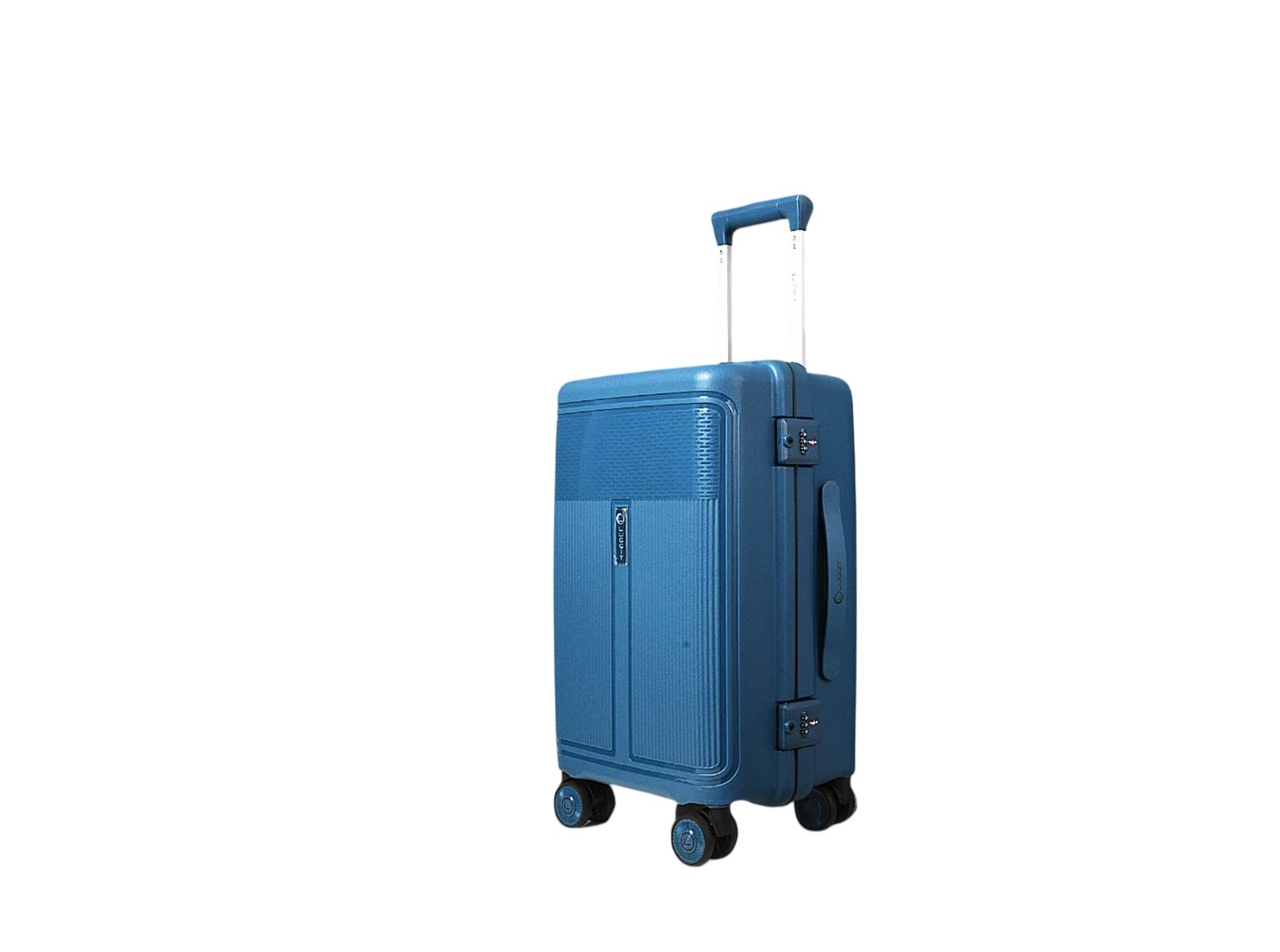 LUGGIT Osaka – 3-Piece Premium Trolley Luggage Set | Zipperless Design | TSA Lock- Petroleum Blue
