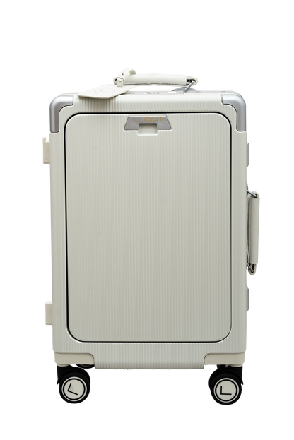 premium carry on luggage modern executive suitcase