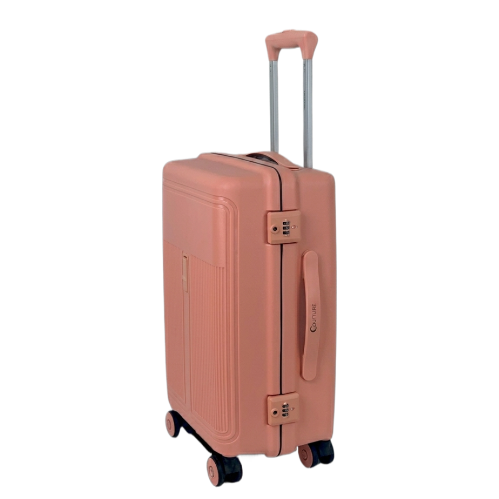 LUGGIT Osaka – 3-Piece Premium Trolley Luggage Set | Zipperless Design | TSA Lock  -Apricot