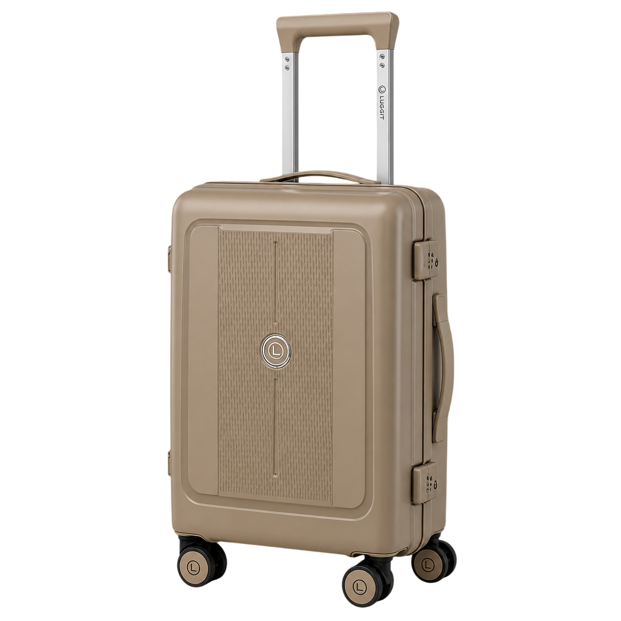 LUGGIT Tokyo – 3-Piece Premium Trolley Luggage Set | Zipperless Design | TSA Lock -Champagne
