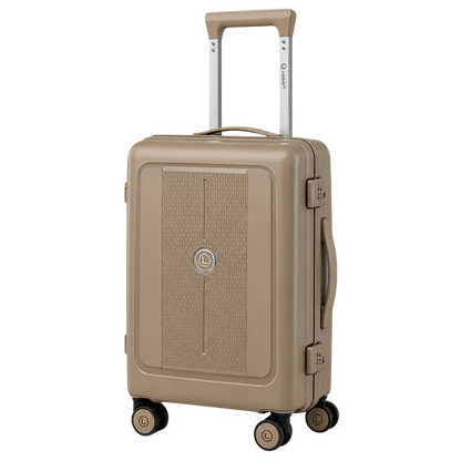 LUGGIT Tokyo – 3-Piece Premium Trolley Luggage Set | Zipperless Design | TSA Lock -Champagne