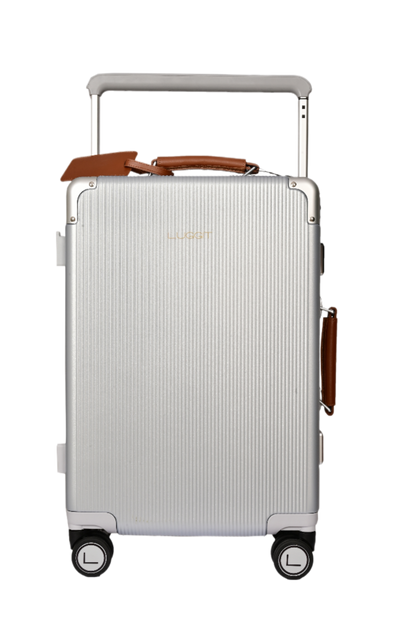 LUGGIT - Luxury Trolley bag -Silver-20"/24"