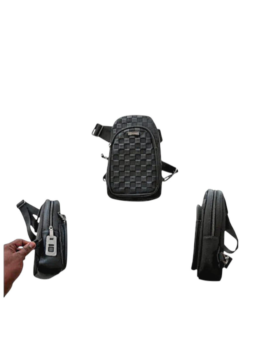 Traveler's Shield by LUGGIT: Advanced finger print Sling Bag