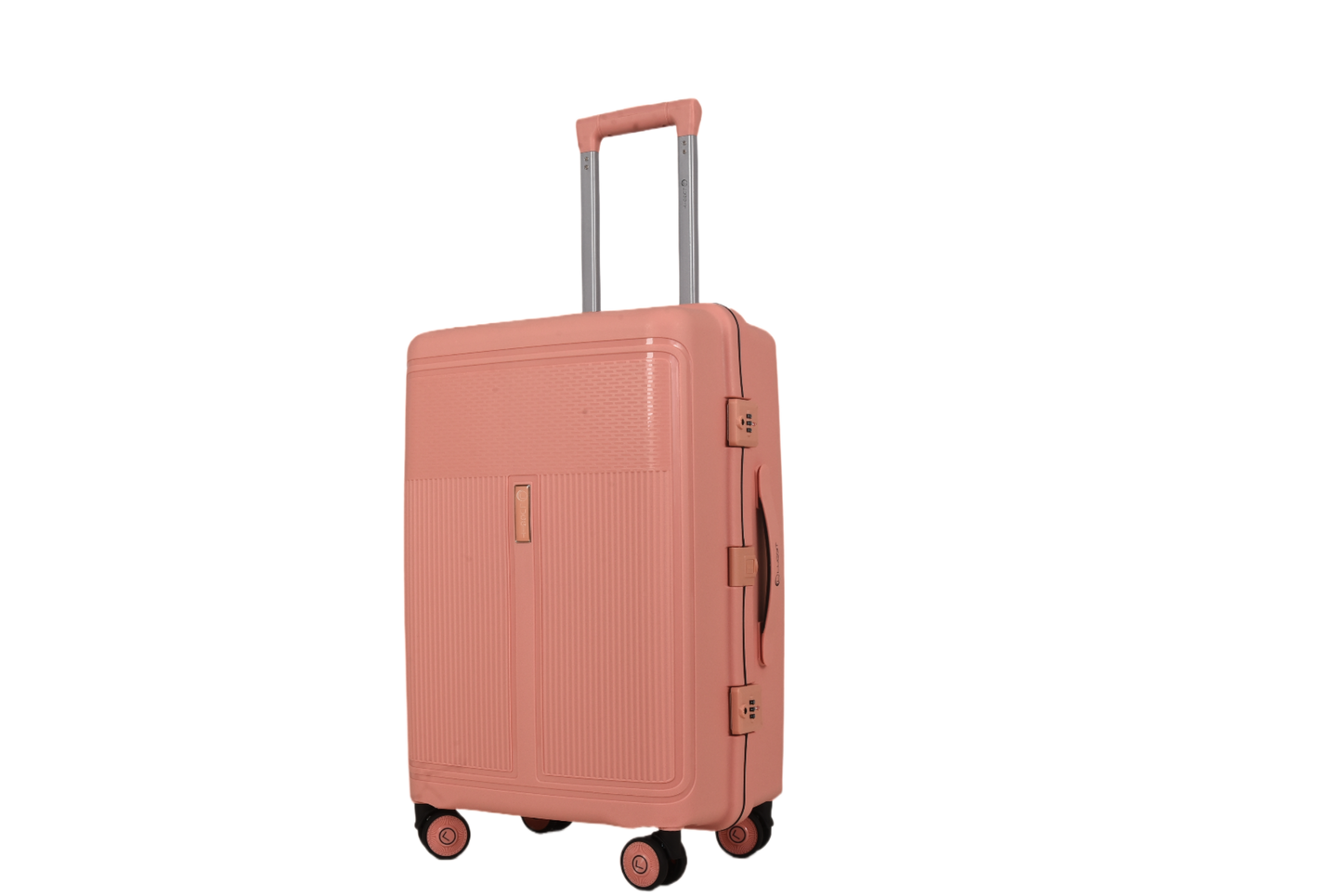 LUGGIT Osaka – 3-Piece Premium Trolley Luggage Set | Zipperless Design | TSA Lock  -Apricot