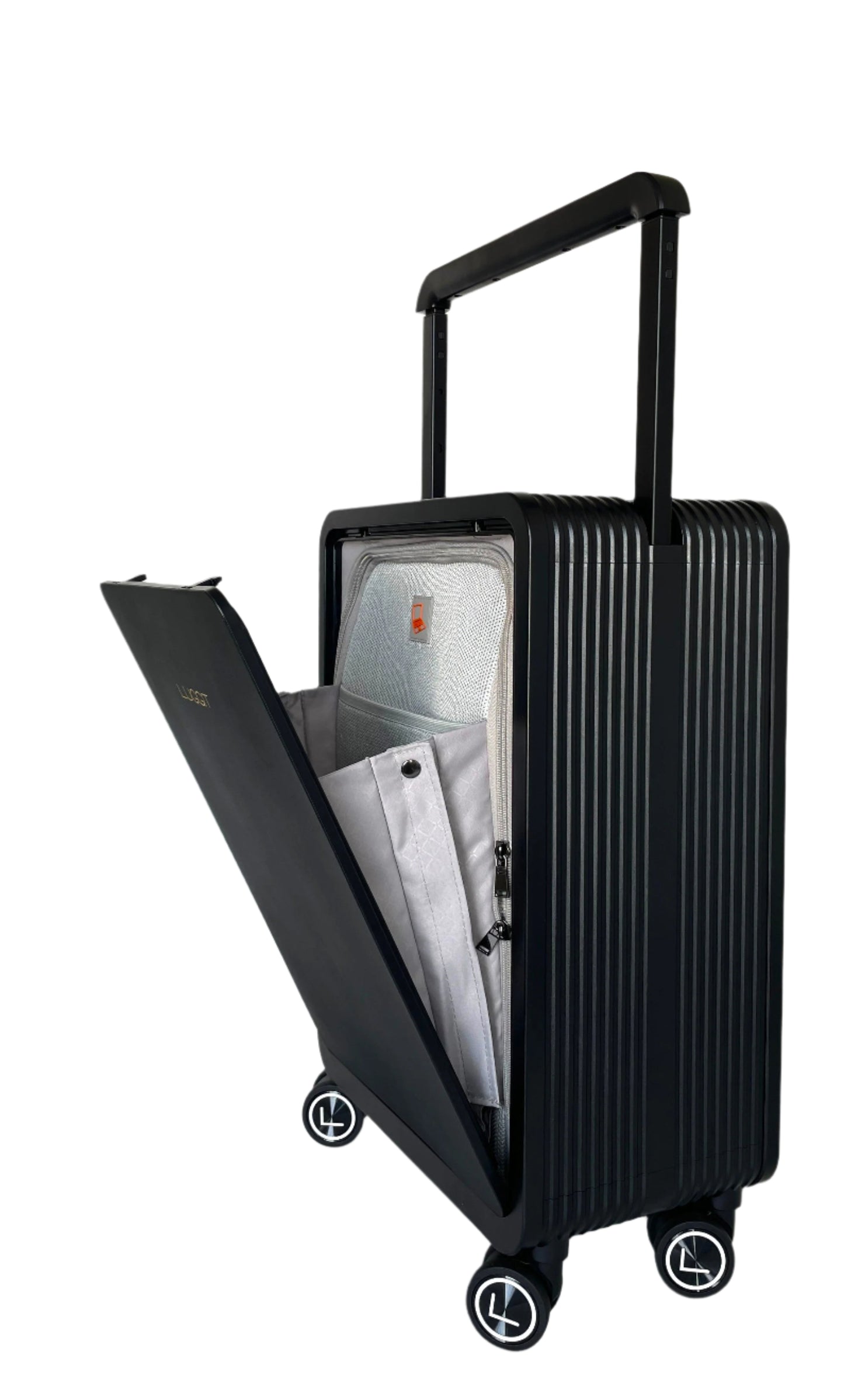 LUGGIT - Premium Executive-Black-20" Cabin Luggage