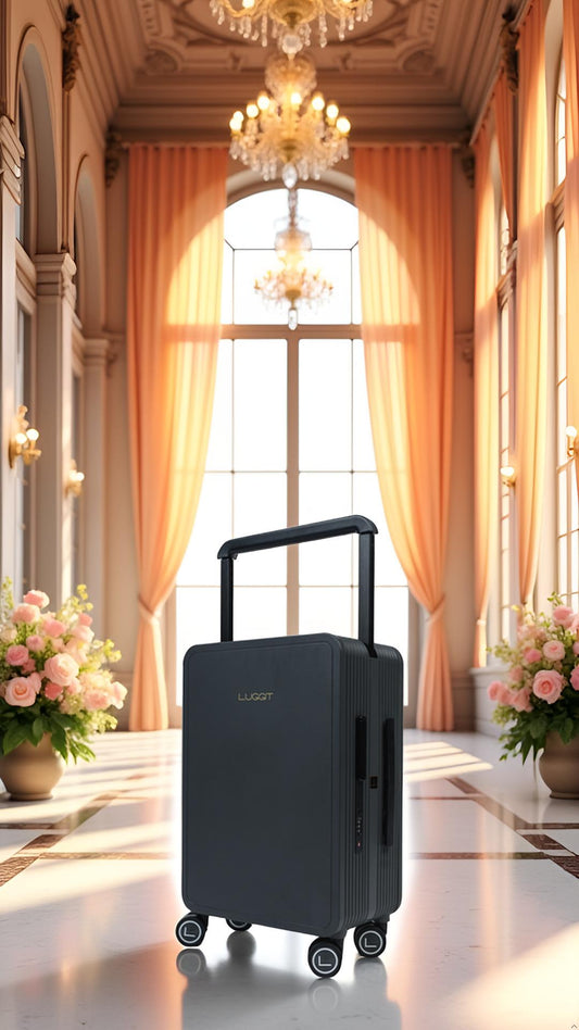 LUGGIT Premium Cabin Luggage Grey-20"