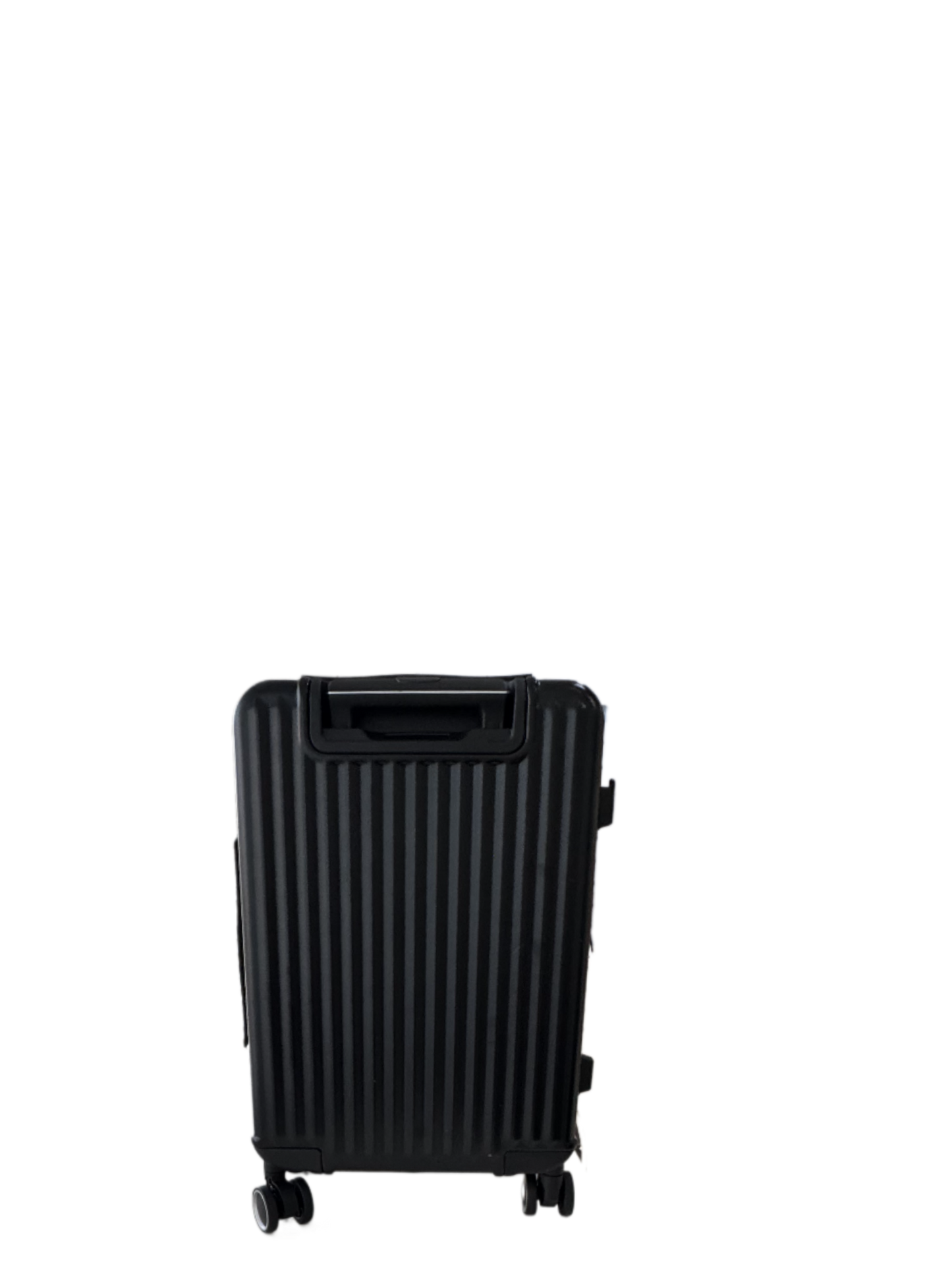 LUGGIT SFO 2.0 Premium Trolley Bag ,SmartView Wide Opening Design,TSA Lock, Polycarbonate Hard Shell, Black