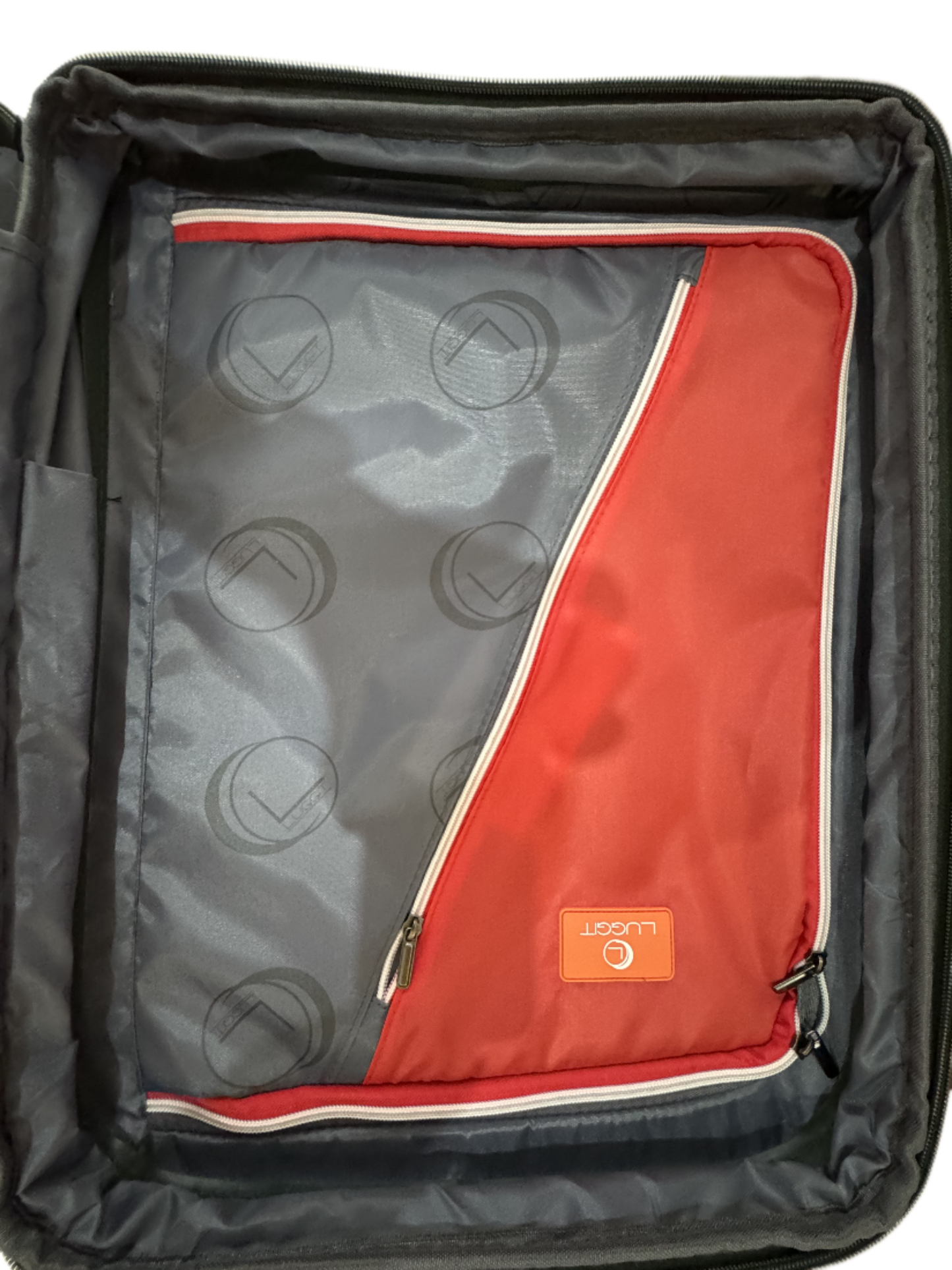 LUGGIT -Nagoya  Double zipper & Expandable  Design trolley bag Black