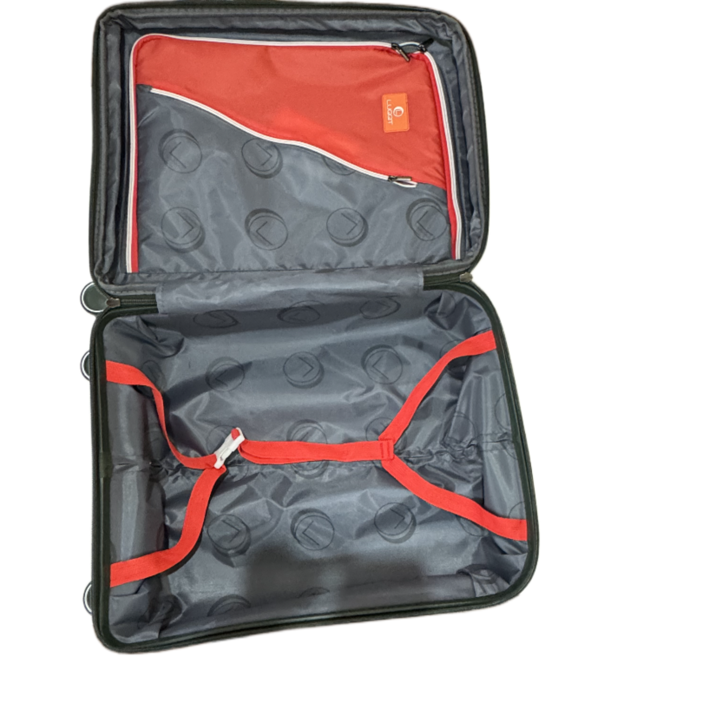 LUGGIT Kyoto  Luggage Set of 3 , Double zipper & Expandable  Design cabin ,Medium,Large