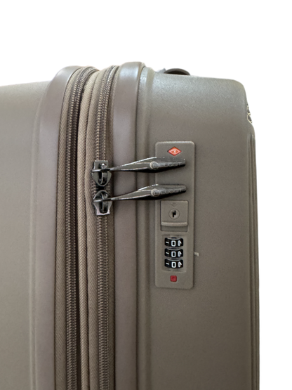 LUGGIT -Nagoya  luggage  Double zipper & Expandable  Design deep green