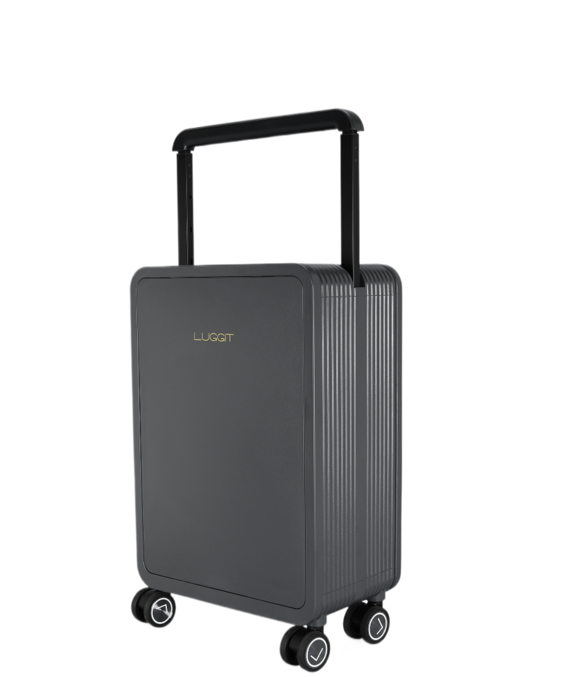 Black suitcase with 'Luggit' 