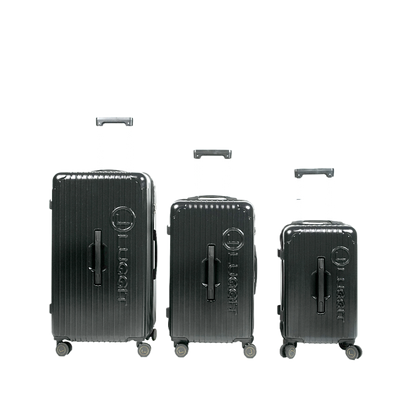 LUGGIT -CDG-Trunk Trolley bag  , 20"(Cabin) ,24"(Medium),30"(Extra Large)(Black)