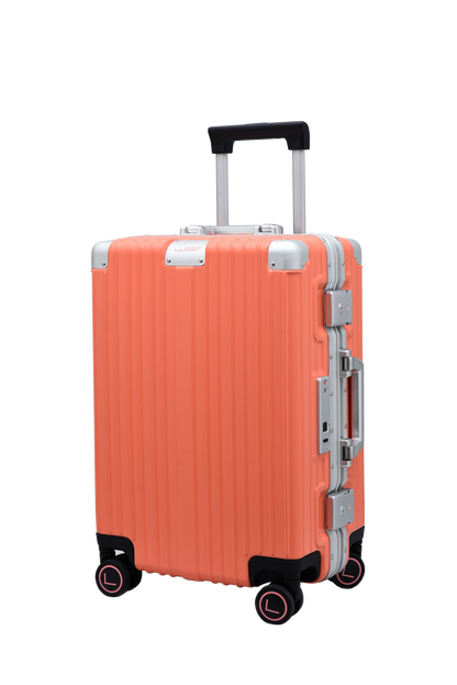 smart fingerprint luggage airport travel secure trolley bag modern design luggit