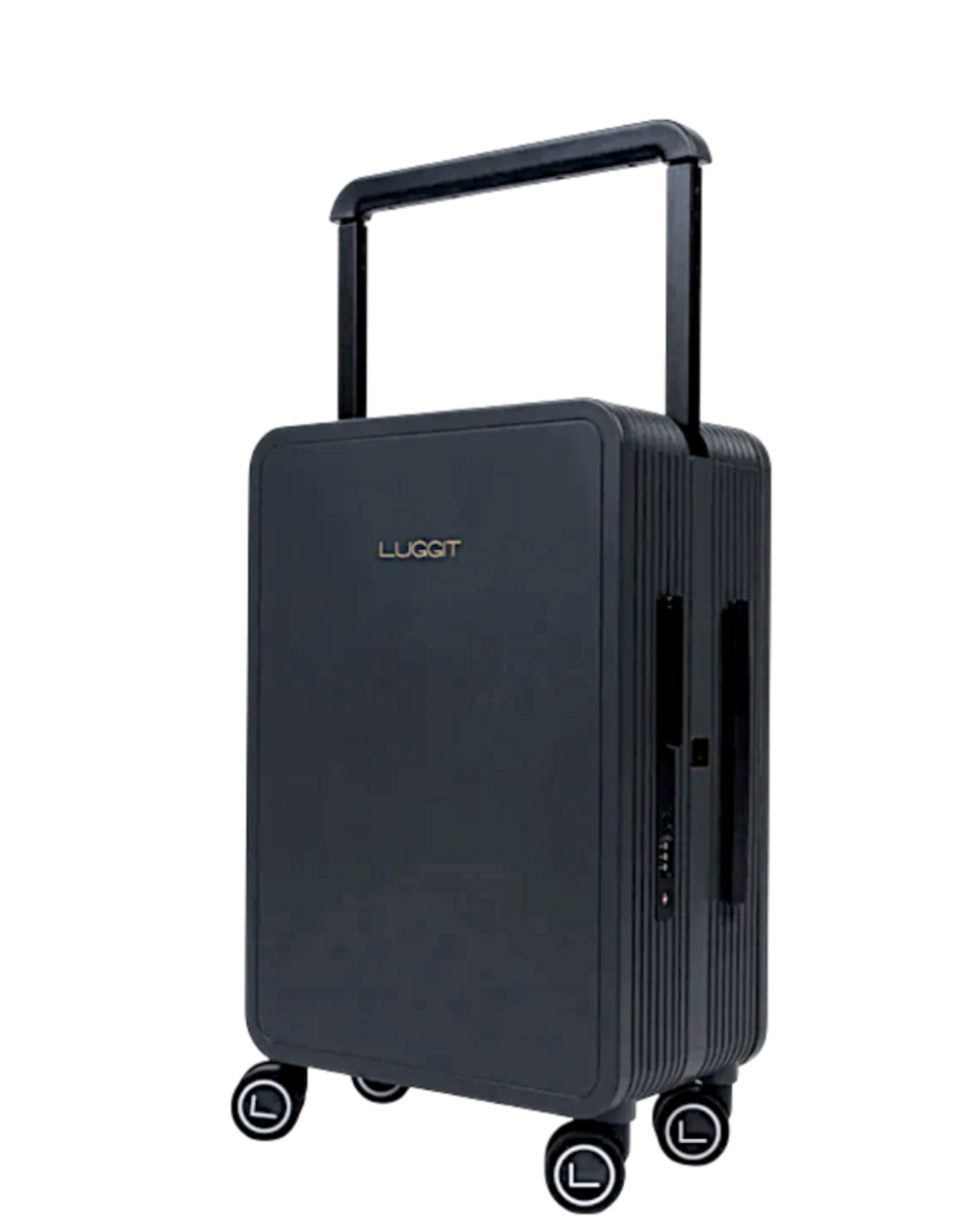 LUGGIT premium grey cabin trolley bag 20 inch lightweight luggage