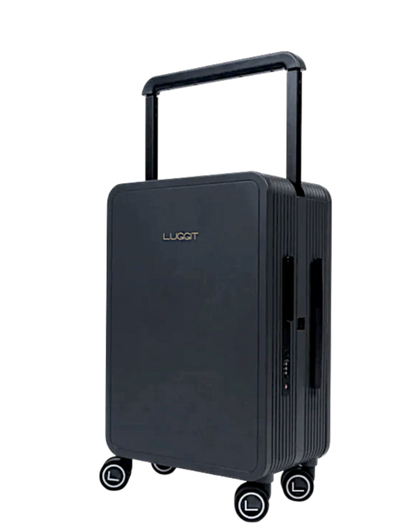 LUGGIT premium grey cabin trolley bag 20 inch lightweight luggage