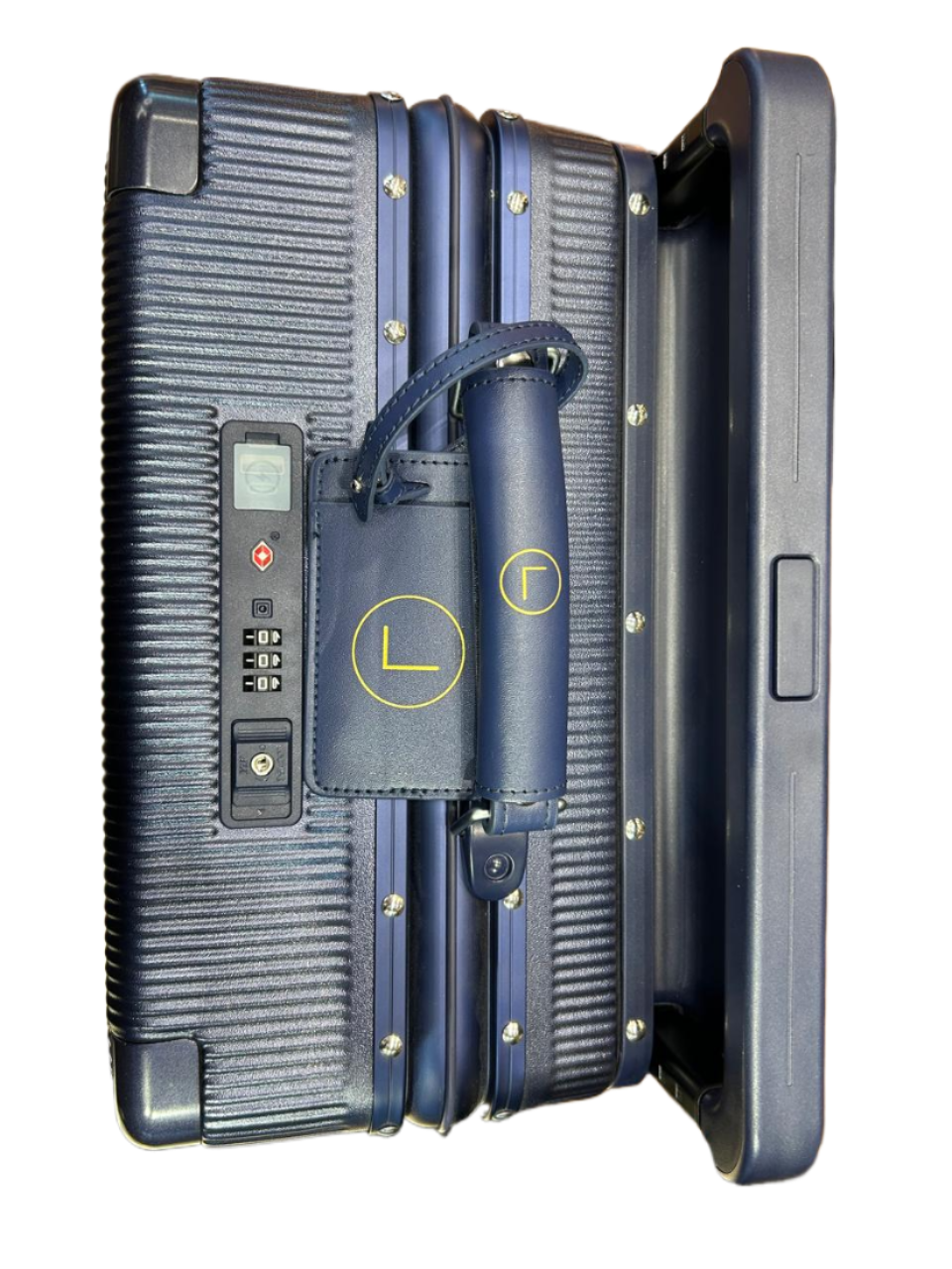 LUGGIT Executive Plus - Cabin Trolley bag Front open- Navy