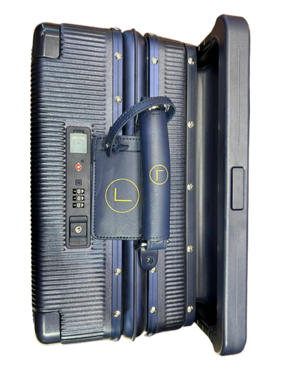 LUGGIT Executive Plus - Cabin Trolley bag Front open- Navy