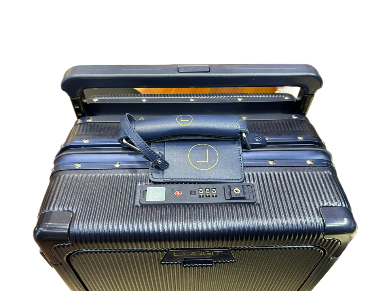 LUGGIT Executive Plus - Cabin Trolley bag Front open- Navy
