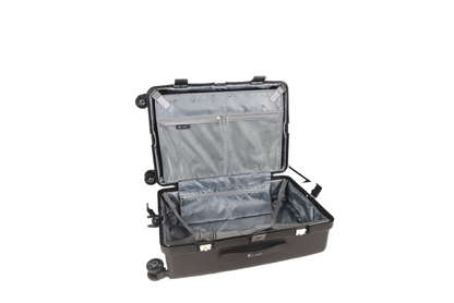 LUGGIT Osaka – 3-Piece Premium Trolley Luggage Set | Zipperless Design | TSA Lock-Black