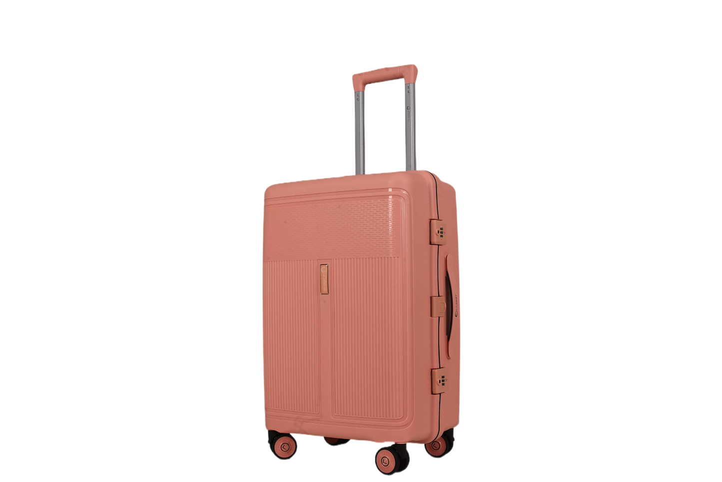 LUGGIT Osaka – 3-Piece Premium Trolley Luggage Set | Zipperless Design | TSA Lock  -Apricot