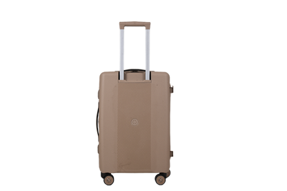 LUGGIT Osaka – 3-Piece Premium Trolley Luggage Set | Zipperless Design | TSA Lock- Champagne
