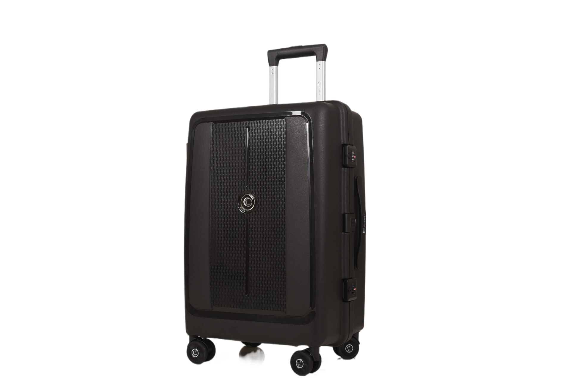 Side view of a gray blazer on a white background luggit