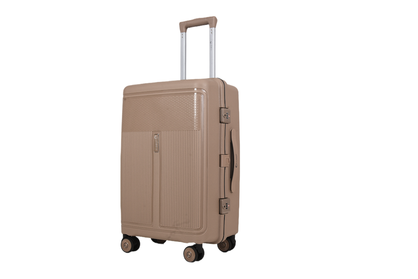 LUGGIT Osaka – 3-Piece Premium Trolley Luggage Set | Zipperless Design | TSA Lock- Champagne