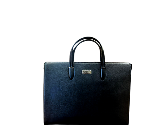 Signature Shield FL2212ADVANCE Biometric Laptop Bag – Premium Black Pure Leather Messenger with Smart Fingerprint Lock, Anti-Theft Professional Briefcase for Men & Women